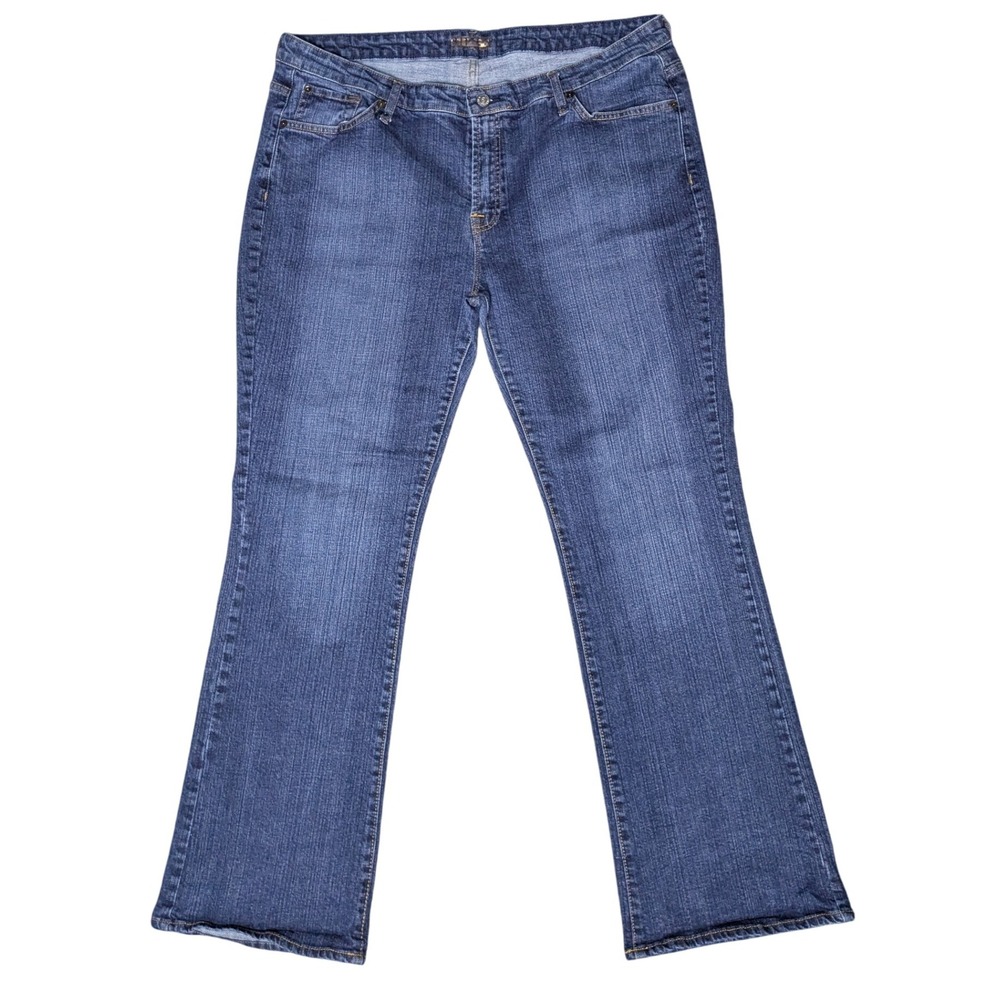 Bitten Sarah Jessica Parker Mid Rise Medium Wash Stretch Denim Jeans Women's 20R